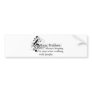 Always keeping in step when walking with people. bumper sticker