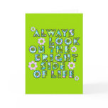 always look on the bright side OF life Card