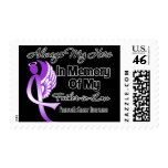 Always My Hero Father-in-Law - Pancreatic Cancer Postage Stamp