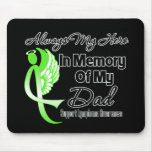 Always My Hero In Memory Dad - Lymphoma Mouse Pads