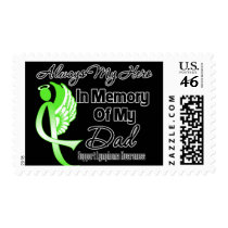 Always My Hero In Memory Dad - Lymphoma Stamp