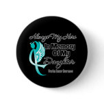 Always My Hero In Memory Daughter - Ovarian Cancer Pin