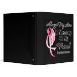 Always My Hero In Memory Friend - Breast Cancer Binder