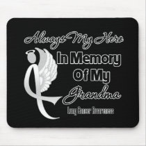 Always My Hero In Memory Grandma - Lung Cancer Mousepad