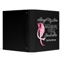 Always My Hero In Memory Grandmother Breast Cancer Binder