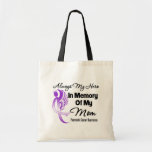 Always My Hero In Memory Mom - Pancreatic Cancer bags