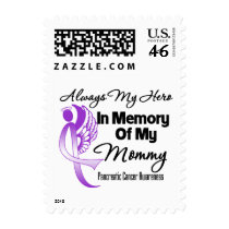 Always My Hero In Memory Mommy - Pancreatic Cancer Stamp