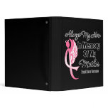 Always My Hero In Memory Mother - Breast Cancer Binder
