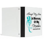 Always My Hero In Memory Mother - Ovarian Cancer 3 Ring Binders