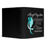 Always My Hero In Memory Niece - Ovarian Cancer 3 Ring Binder