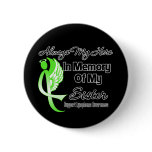 Always My Hero In Memory Sister - Lymphoma Button