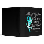 Always My Hero Memory Best Friend Ovarian Cancer 3 Ring Binder