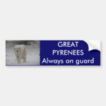 Always on guard bumper stickers