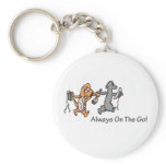 Always On The Go! keychains