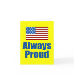 Always Proud of America Card