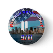 Always Remember 9/11 Pinback Buttons