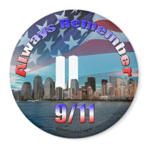 Always Remember 9/11 Refrigerator Magnets