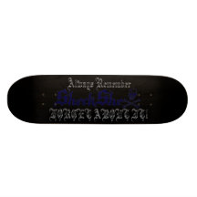 Always Remember FORGET ABOUT IT!-SheckShe STAR Skate Decks