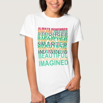 ALWAYS Remember...INSPIRATIONAL Tee