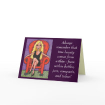 Always remember that true beauty... - card by folkartblonde Always remember that true beauty... - card