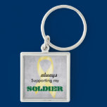 Always supporting my soldier keychains