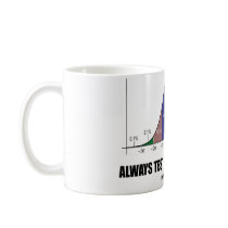 Always Test Your Hypothesis (Statistical Attitude) Mugs