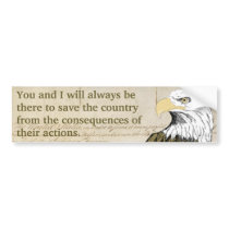Always There (Rand) Bumper Sticker