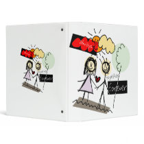 "Always Together Forever" Fun Art Products Binders