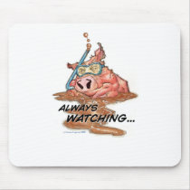 Always Watching mousepads by aaronlopresti Always Watching mousepads