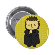 Alyosha Karamazov hedgehog button