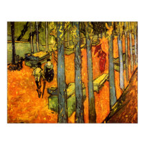 Alyscamps by Vincent Van Gogh posters by mcduncan Alyscamps by Vincent Van Gogh posters