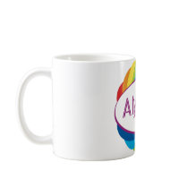 Alyssa in Rainbow Coffee Mug