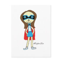 Alyssa's Power Girl Postcard