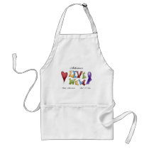 Alzheimer's Awareness aprons