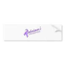 Alzheimer's Awareness Bumper Sticker