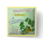 Alzheimers Awareness Button