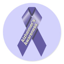 Alzheimer's Awareness Sticker