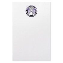 Alzheimers Cat Fighter stationery