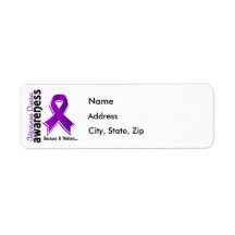 Alzheimer's Disease Awareness 5 Custom Return Address Label