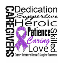 Alzheimers Disease Caregivers Collage t-shirts by giftsforawareness Alzheimers Disease Caregivers Collage t-shirts