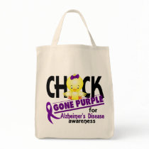 Alzheimers Disease Chick Gone Purple 2 bags