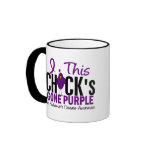 Alzheimers Disease Chick Gone Purple Coffee Mugs