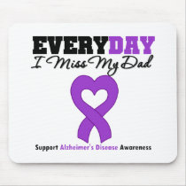 Alzheimer's Disease Every Day I Miss My Dad Mouse Mat