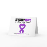 Alzheimer's Disease Every Day I Miss My Friend Card