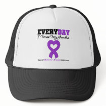 Alzheimer's Disease Every Day I Miss My Grandma Mesh Hat