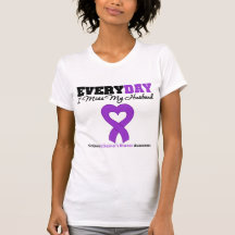 Alzheimer's Disease Every Day I Miss My Husband Tee Shirts