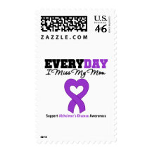 Alzheimer's Disease Every Day I Miss My Mom Postage