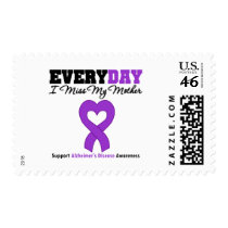 Alzheimer's Disease Every Day I Miss My Mother Postage Stamps