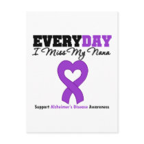 Alzheimer's Disease Every Day I Miss My Nana Post Card