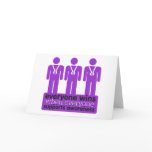 Alzheimers Disease Everyone Wins With Awareness Greeting Cards